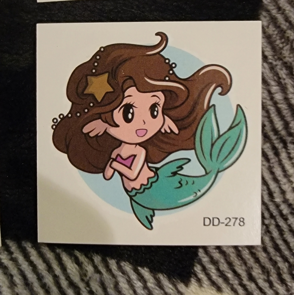 Cute Cartoon Tattoo Set - Picture 3 of 7